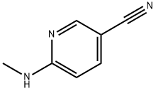 3-Pyridinecarbonitrile,6-(methylamino)-(9CI) Structure