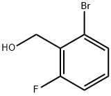 (2-BROMO-6-FLUOROPHENYL)METHANOL Structure