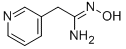 N-HYDROXY-2-PYRIDIN-3-YL-ACETAMIDINE Structure