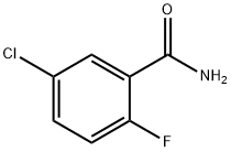 5-クロロ-2-フルオロベンズアミド 化学構造式