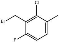 2-氯-6-氟-3-甲基苄基溴, 261762-87-2, 结构式