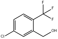 5-CHLORO-2-(TRIFLUOROMETHYL)BENZYL ALCOHOL Structure