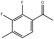 2',3'-ジフルオロ-4'-メチルアセトフェノン 化学構造式