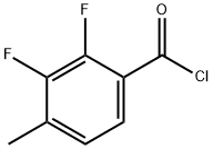 2,3-DIFLUORO-4-METHYLBENZOYL CHLORIDE Structure