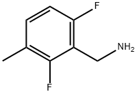 Benzenemethanamine, 2,6-difluoro-3-methyl- (9CI) Structure