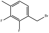 2,3-ジフルオロ-4-メチルベンジルブロミド 化学構造式