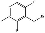 2,6-DIFLUORO-3-METHYLBENZYL BROMIDE Structure