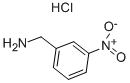 3-ニトロベンジルアミン塩酸塩 化学構造式
