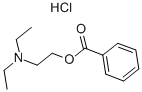 Benzoic acid, 2- (diethylamino)ethyl ester, hydrochloride Struktur