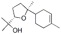 [2S-[2alpha,5beta(R*)]]-tetrahydro-alpha,alpha,5-trimethyl-5-(4-methyl-3-cyclohexen-1-yl)furan-2-methanol Struktur