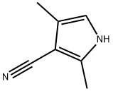 1H-Pyrrole-3-carbonitrile,2,4-dimethyl-(9CI) Structure
