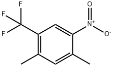 2,4-DIMETHYL-5-NITROBENZOTRIFLUORIDE 化学構造式