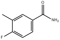 4-氟-3-甲基苯甲酰胺 结构式