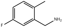 5-フルオロ-2-メチルベンジルアミン 化学構造式