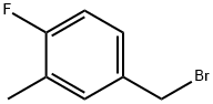 4-フルオロ-3-メチルベンジルブロミド 化学構造式