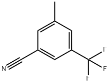 3-METHYL-5-(TRIFLUOROMETHYL)BENZONITRILE Struktur