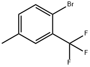 2-ブロモ-5-メチルベンゾトリフルオリド 化学構造式