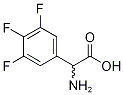 2-AMINO-2-(3,4,5-TRIFLOROPHENYL)ACETIC ACID, 261952-27-6, 结构式