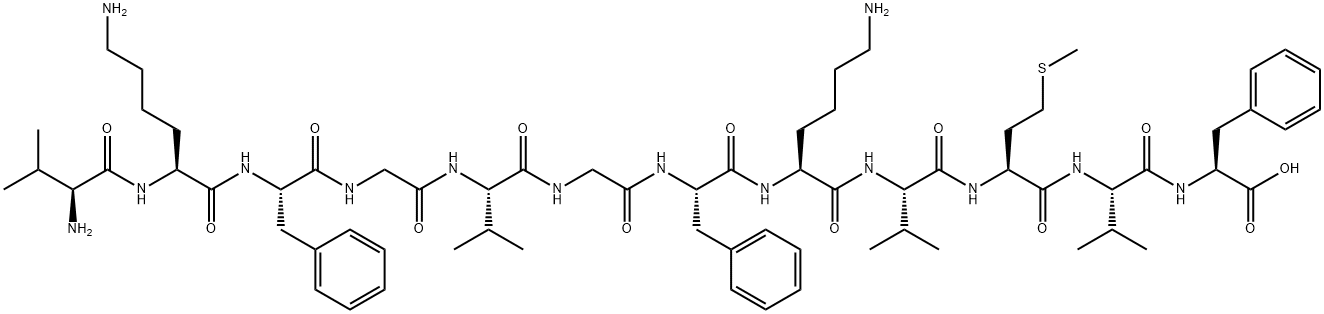 钙调蛋白拮抗剂多肽CALP2, 261969-04-4, 结构式