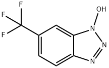 1-羟基-6-(三氟甲基)苯并三唑,26198-21-0,结构式