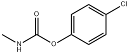 (4-chlorophenyl) N-methylcarbamate Struktur