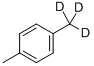 P‐キシレン‐Α,Α,Α‐D3 化学構造式