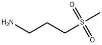 3-(METHYLSULFONYL)PROPAN-1-AMINE HYDROCHLORIDE Struktur