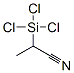 2-(trichlorosilyl)propiononitrile Struktur