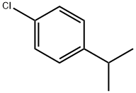 4-クロロ-1-イソプロピルベンゼン 化学構造式