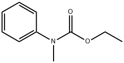 N-フェニル-N-メチルカルバミド酸エチル 化学構造式