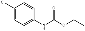 4-クロロフェニルカルバミン酸エチル 化学構造式