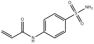 N-[4-(Aminosulfonyl)phenyl]-2-propenamide Struktur