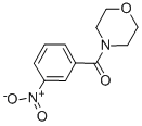 MORPHOLINO(3-NITROPHENYL)METHANONE Structure