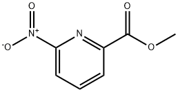 6-ニトロ-2-ピリジンカルボン酸メチル 化学構造式