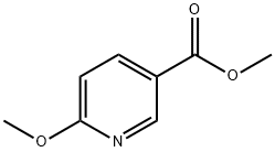 6-メトキシニコチン酸メチル 化学構造式