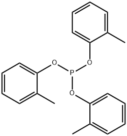 PHOSPHOROUS ACID TRI-O-CRESYL ESTER Structure