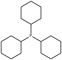 トリシクロヘキシルホスフィン 化学構造式