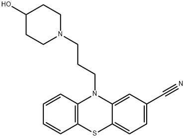 氰噻嗪,2622-26-6,结构式