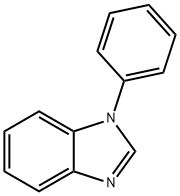 1 -苯基-1H -苯并咪唑 结构式