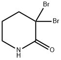 3,3-dibromo-2-piperidone Structure