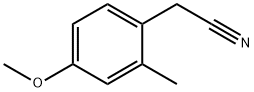4-甲氧基-2-甲基苯乙腈, 262298-02-2, 结构式