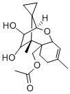 15-ACETOXY-3ALPHA,4BETA-DIHYDROXY-12,13-EPOXYTRICHOTHEC-9-ENE Struktur