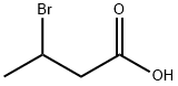 3-ブロモブタン酸 化学構造式