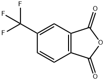 5-(trifluoromethyl)isobenzofuran-1,3-dione, 26238-14-2, 结构式
