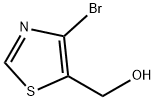 4-溴-5-羟甲基噻唑, 262444-15-5, 结构式