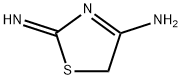 2-Thiazoline, 2-amino-4-imino- Structure