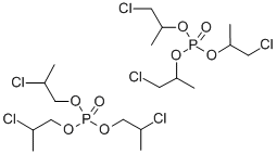 Tris(monochloropropyl) phosphate, 26248-87-3, 结构式