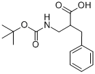 RAC-BOC-Β2-ホモフェニルアラニン 化学構造式