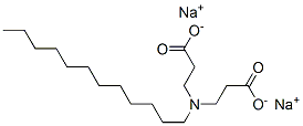 3,3'-(dodecylimino)dipropionic acid, sodium salt Structure