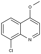 4-METHOXY-8-CHLOROQUINOLINE Structure